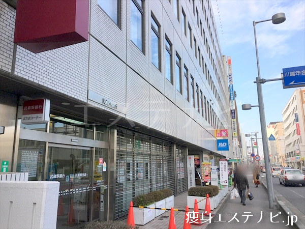 武蔵野銀行がある東上パールビルヂングがあります