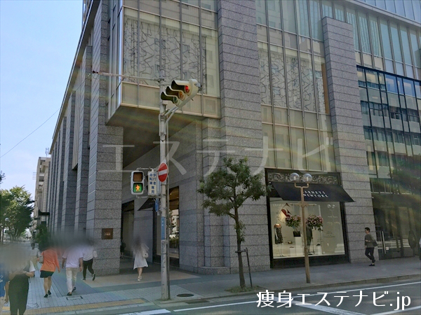 神戸旧居留地25番館の３階にソシエ 神戸旧居留地店があります。